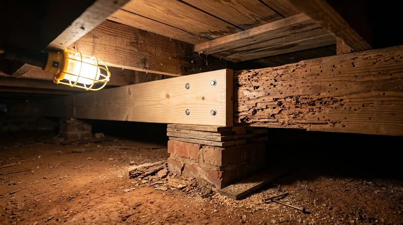 Floor Joist & Subfloor Repair Jackson