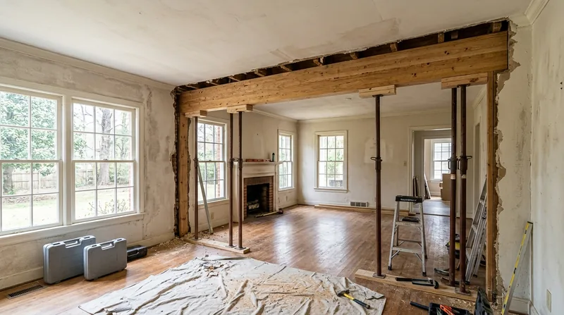 Beam Replacement & Load-Bearing Wall Removal Jackson
